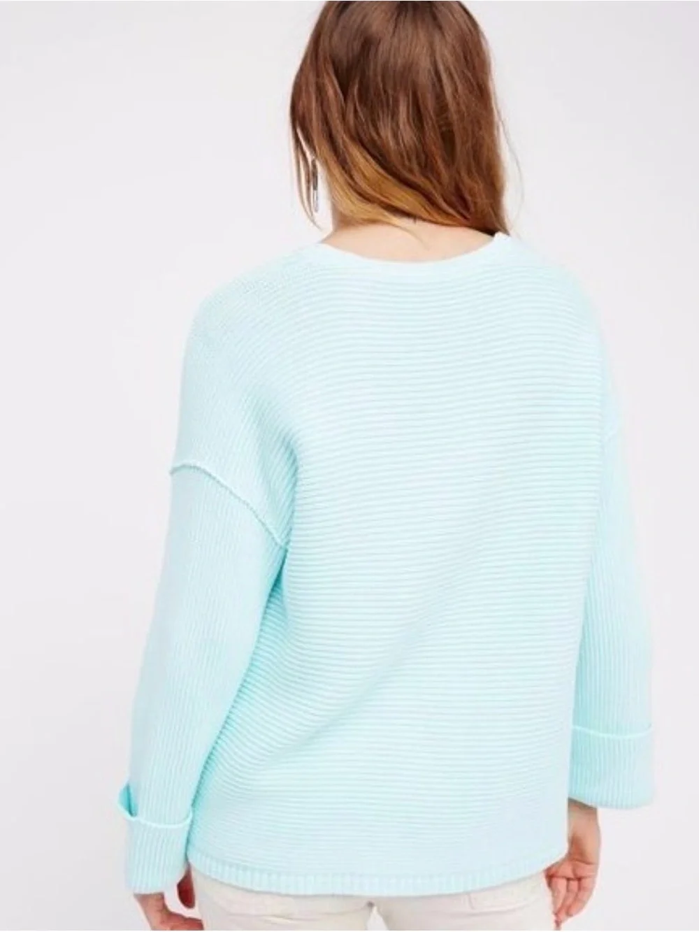 Free People La Brea vneck knit sweater - Picture 3 of 6